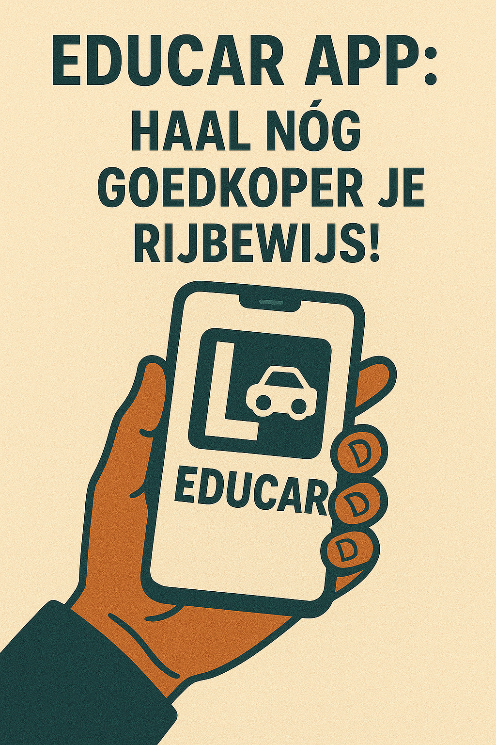 EduCar app: haal nóg goedkoper je rijbewijs!